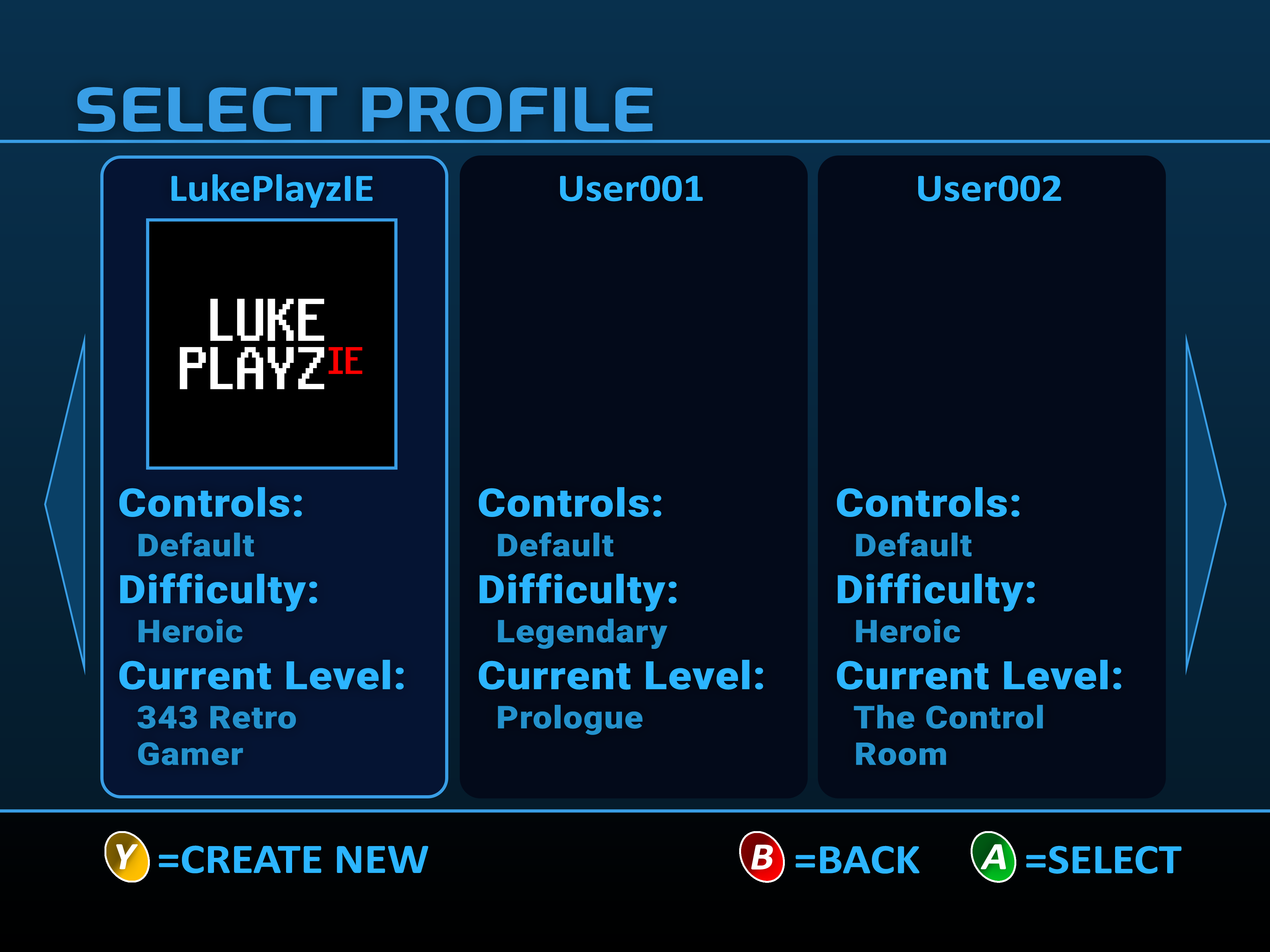 Halo CE Menu
